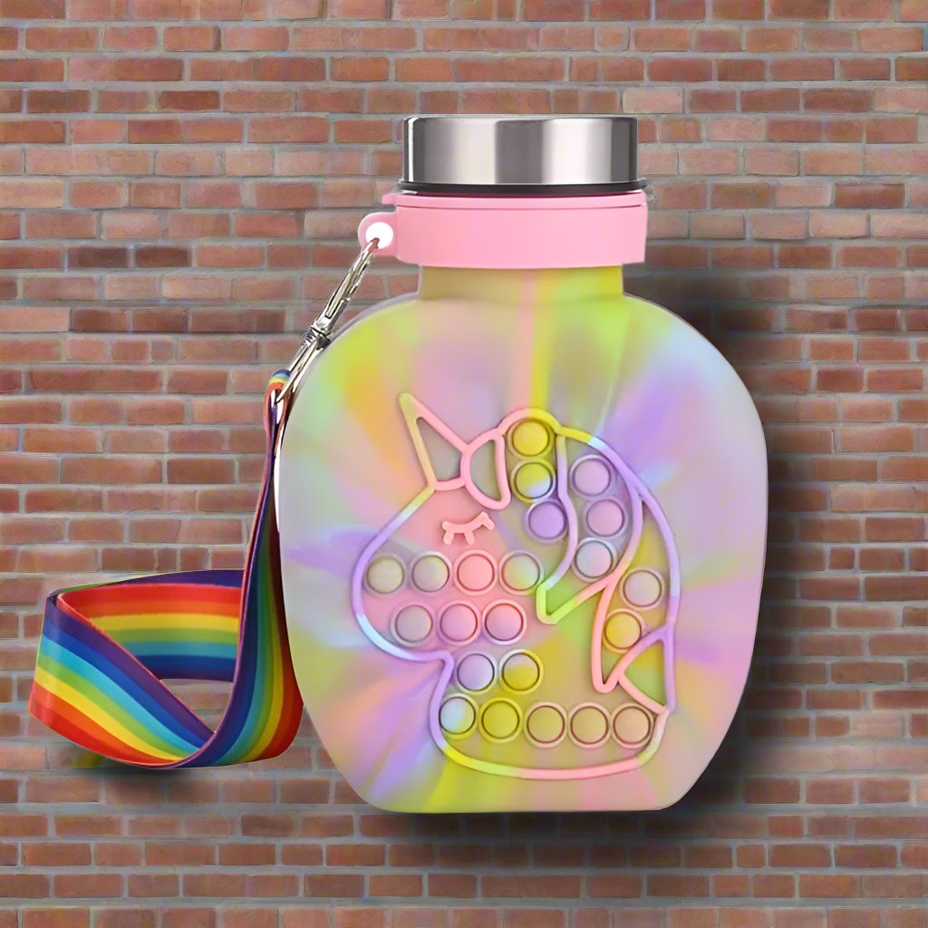 Unicorn Popit Bottle