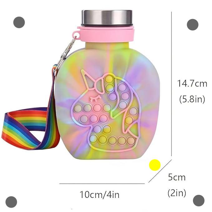 Unicorn Popit Bottle