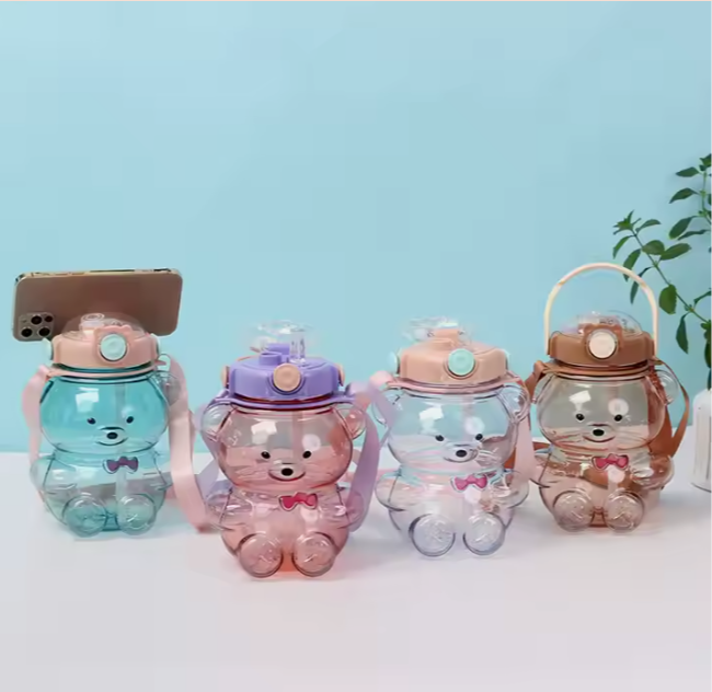 Big Belly Bear Cute Plastic Bottle