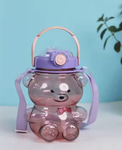 Big Belly Bear Cute Plastic Bottle